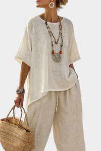 Rebecca | Pantaloni da Donna Bianco