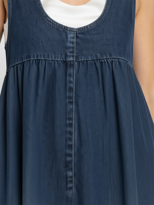 Karen | Vintage Abito in Denim