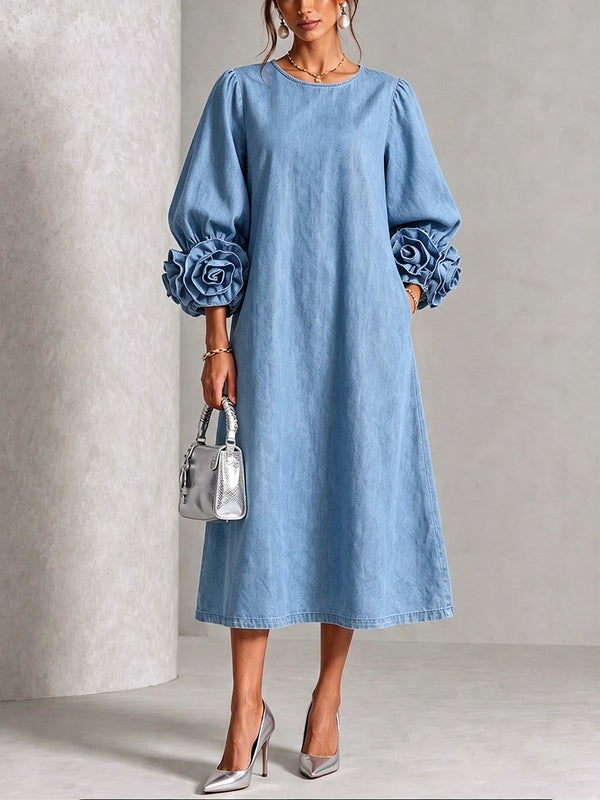 Abito Midi in Denim