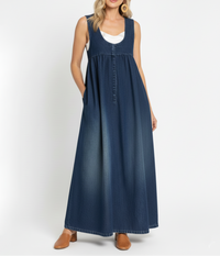 Karen | Vintage Abito in Denim