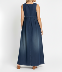 Karen | Vintage Abito in Denim
