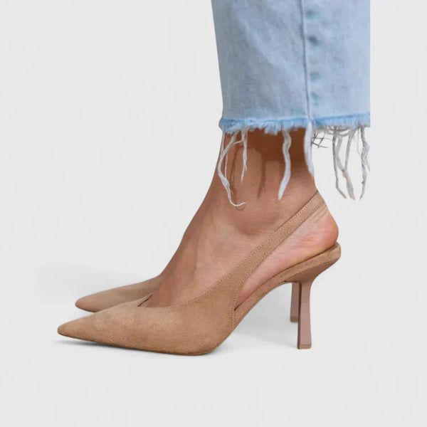 Elizabeth | Scarpe con Tacco in Camoscio