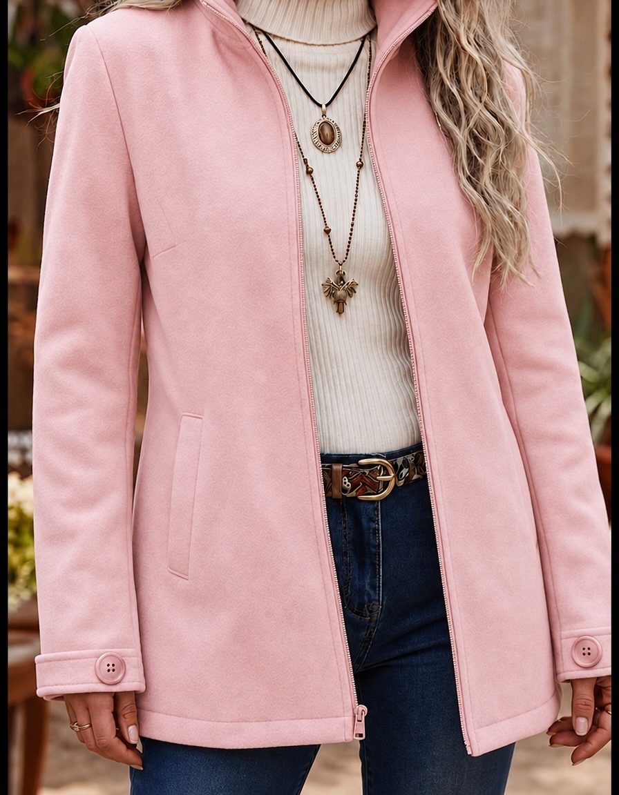 Unna | Giacca da Donna con Colletto con Zip