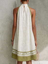 Agathe | Abito Mini Bianco Senza Maniche