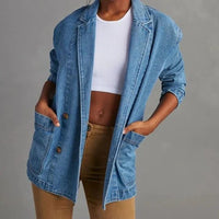 Yasmin | Oversize Giacca da Donna in Denim