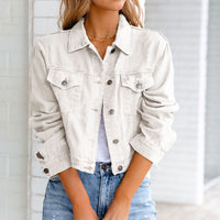 Yseult | Giacca da Donna in Denim con Colletto